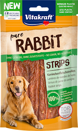 Hundeleckerli pure Rabbit Strips Vitakraft