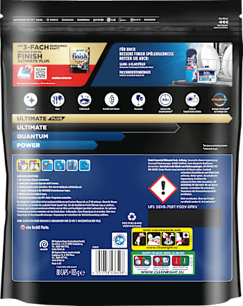 Geschirrspül-Tabs Ultimate All in 1 Sparpack Finish