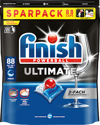 Geschirrspül-Tabs Ultimate All in 1 Sparpack Finish