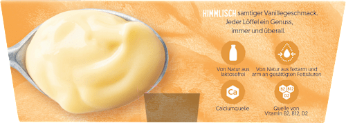 Pflanzliches Dessert Vanille alpro