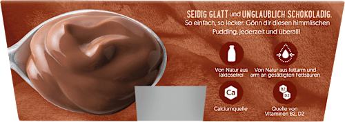 Pflanzliches Dessert Schokolade alpro
