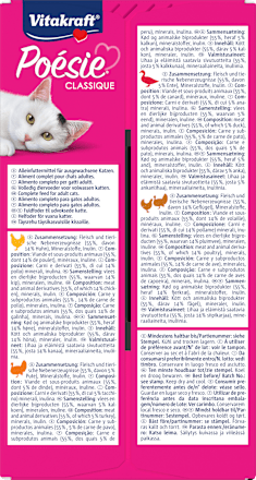 Nassfutter Katze Poésie Classique Poultry Choice Vitakraft