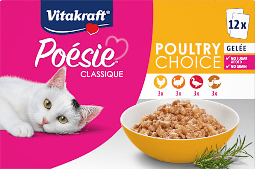 Nassfutter Katze Poésie Classique Poultry Choice Vitakraft