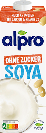 Pflanzendrink Soya ohne Zucker alpro
