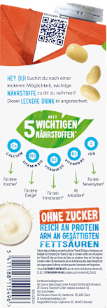 Pflanzendrink Soya ohne Zucker alpro