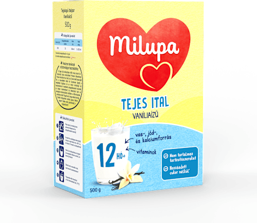 Tejes ital vanília ízzel 1 éves kortól Milupa
