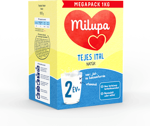 Tejes ital natúr 24 hónapos kortól Milupa