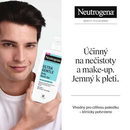 Ultra Gentle čisticí pleťový gel Neutrogena