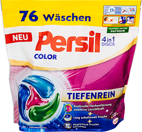 Mosókapszula 4in1 DISCS Color színes ruhákhoz Persil