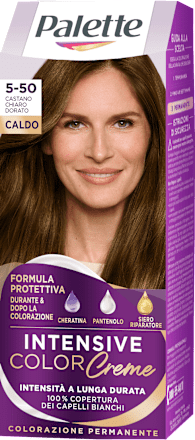 Colorazione permanente INTENSIVE COLOR Creme - Castano chiaro dorato 5.50 Palette Intensive Color Creme