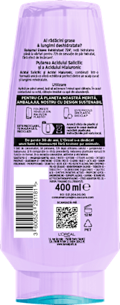 Balsam păr rehidratant Hyaluron L'ORÉAL PARiS ELSEVE