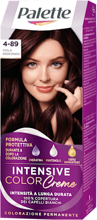 Colorazione permanente INTENSIVE COLOR Creme - Viola profondo 4.89 Palette Intensive Color Creme