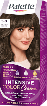 Colorazione permanente INTENSIVE COLOR Creme - Castano chiaro 5.0 Palette Intensive Color Creme