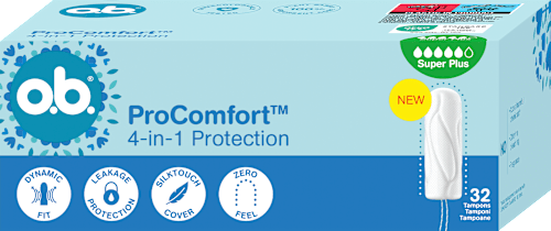 Tampon ProComfort, super plus O.B.