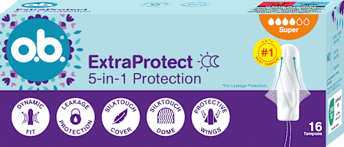 Tampon ExtraProtect, super O.B.
