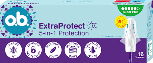Tampon ExtraProtect, super plus O.B.
