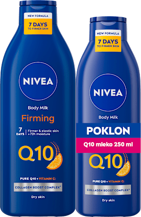Firming Q10 + Vitamin C mleko za učvršćivanje kože tela (400+250ml gratis) NIVEA