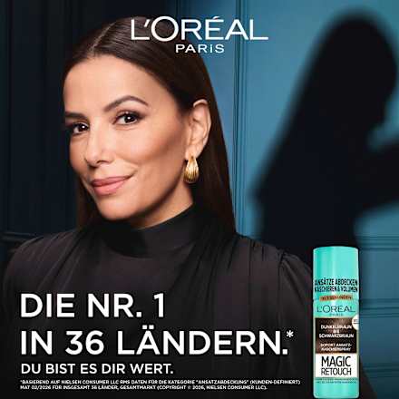 Ansatzspray  Dunkelbraun bis Schwarzbraun L'ORÉAL PARiS MAGIC RETOUCH