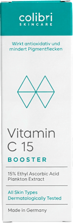Gesichtsserum Booster Vitamin C 15  colibri SKINCARE