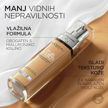 Tekoči puder True Match, 2N Vanilla L'ORÉAL PARiS