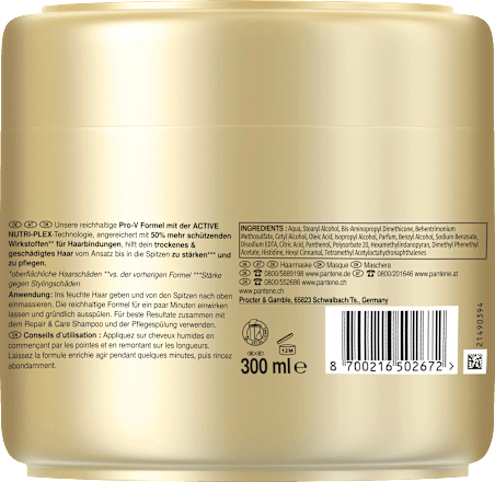 Haarmaske Repair & Care Keratin  PANTENE PRO-V