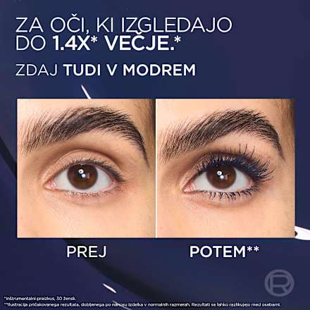 Maskara Panorama Chromatic, Bleu Suede L'ORÉAL PARiS
