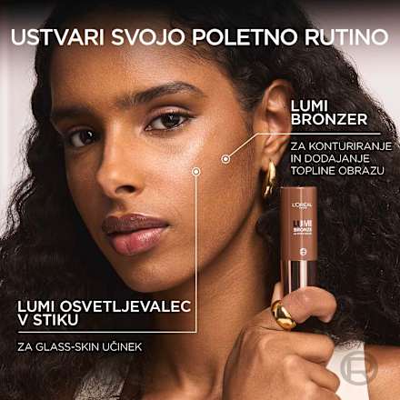 Bronzer v stiku LUMI Le Stick Soleil, 130 Sunset Dore L'ORÉAL PARiS