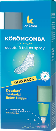 Körömgomba elleni ecsetelő toll és spray Dr. Kelen