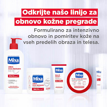 Večnamenski balzam za razdraženo suho kožo Cica+ Mixa
