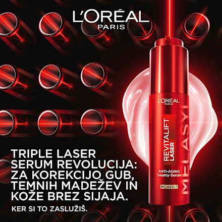 Kremni serum proti staranju Revitalift Laser L'ORÉAL PARiS REVITALIFT