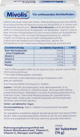 Rotes Weinlaub Mivolis