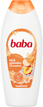 Krémhabfürdő tej & gyümölcs baba