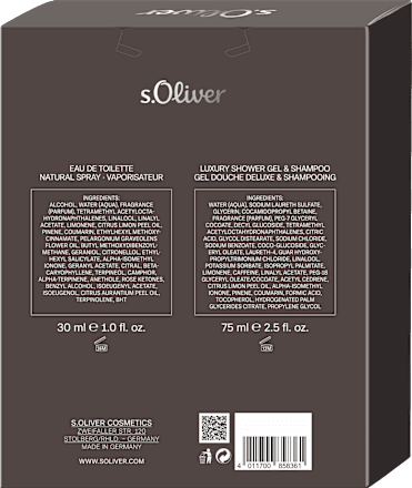 Geschenkset Superior Men s.Oliver