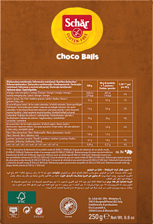 Müsli Choco Balls glutenfrei Schär