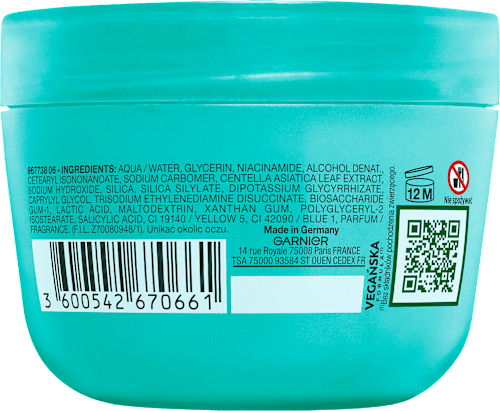 Nawilżający krem-sorbet przeciw nidoskonałościom z kwasem salicylowym GARNIER