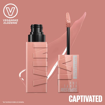 Rúž na pery SuperStay Vinyl Ink - 95 Captivated MAYBELLINE NEW YORK