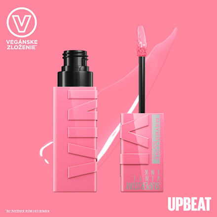 Rúž na pery SuperStay Vinyl Ink - 155 Upbeat MAYBELLINE NEW YORK