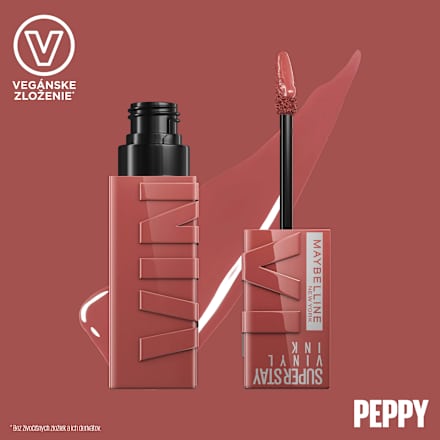 Rúž na pery SuperStay Vinyl Ink - 115 Peppy MAYBELLINE NEW YORK