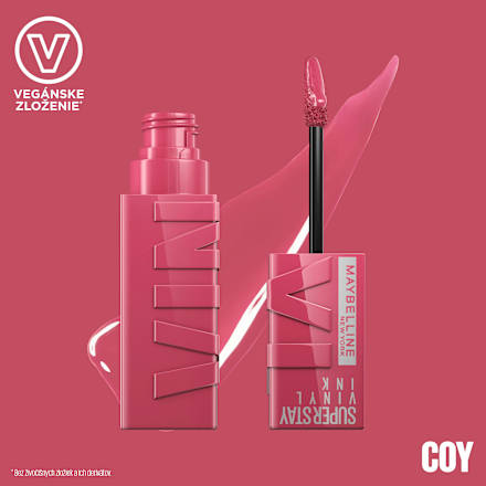 Rúž na pery SuperStay Vinyl Ink - 20 Coy MAYBELLINE NEW YORK