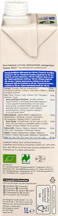 Organsko dugotrajno alpsko mleko sa 3,5% mlečne masti dmBio