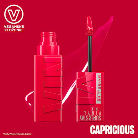 Rúž na pery SuperStay Vinyl Ink - 45 Capricious MAYBELLINE NEW YORK