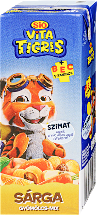 Gyümölcslé, sárga gyümölcs-mix Sió