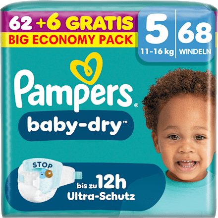 Windeln baby-dry Gr. 5 (11-16 kg) Big Economy Pack Pampers baby-dry