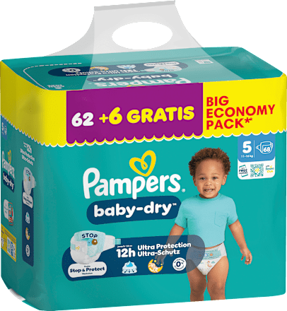 Windeln baby-dry Gr. 5 (11-16 kg) Big Economy Pack Pampers baby-dry