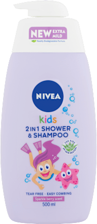 Sprchovací gél a šampón 2v1 Girl  NIVEA