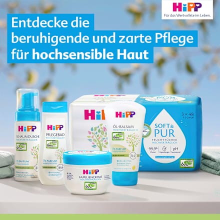 Feuchttücher Soft & Pur Vorteilspack (18x48 St) HiPP Babysanft