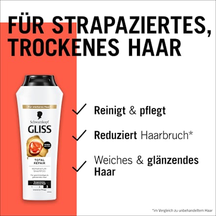 Shampoo Total Repair Schwarzkopf GLISS