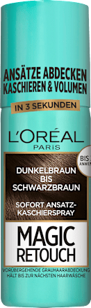 Magic Retouch Sofort Ansatz-Kaschierspray - dunkelbraun bis schwarzbraun L'ORÉAL PARiS MAGIC RETOUCH