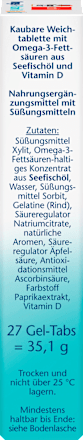 Omega-3 + Vitamin D3 Kids Kautabletten Doppelherz
