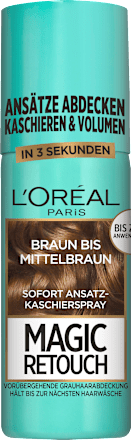 Magic Retouch Sofort Ansatz-Kaschierspray - braun bis mittelbraun L'ORÉAL PARiS MAGIC RETOUCH